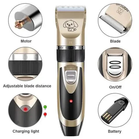 SilentTrim Pet Grooming Clippers
