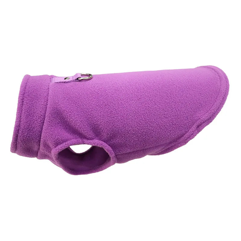 SnuggleFur Fleece Winter Dog Vest