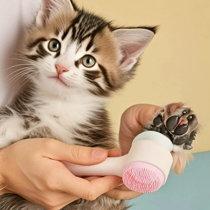 PawGlow Silicone Pet Paw Cleaner & Massage Brush