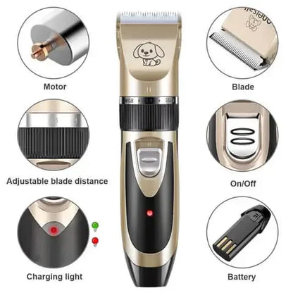 SilentTrim Pet Grooming Clippers