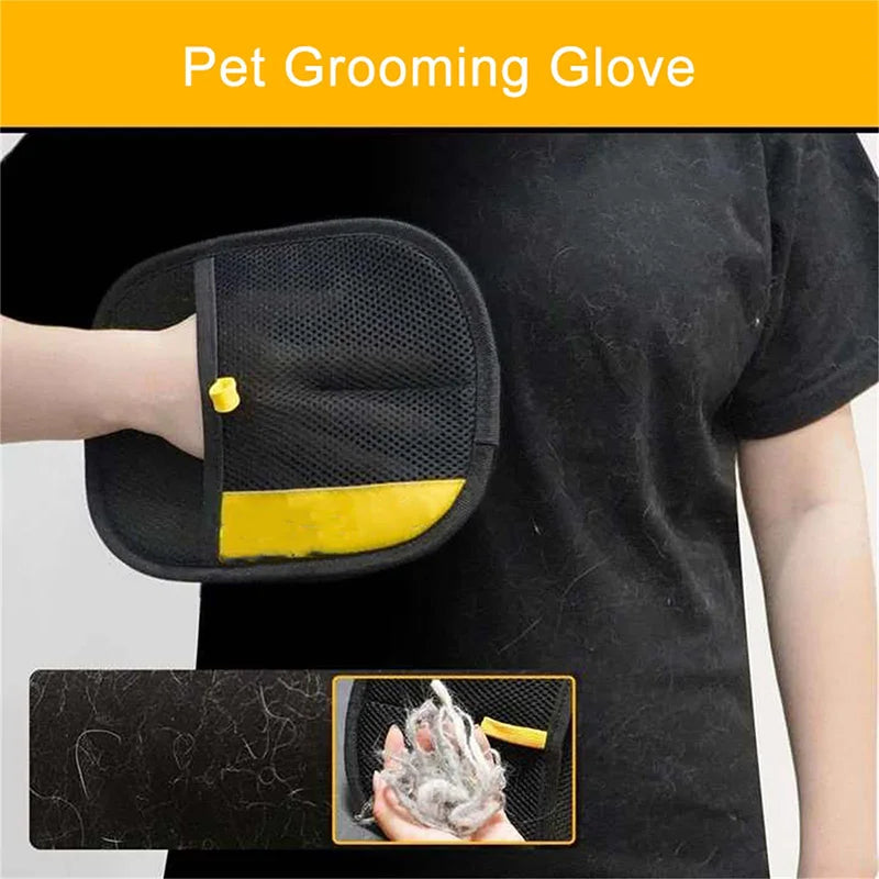 GroomMate Pet Hair Removal & Grooming Gloves