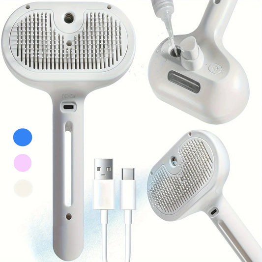 FurEase Rechargeable Pet Grooming Comb