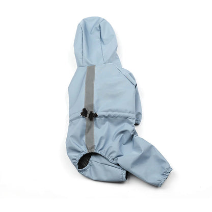 PuddleGuard Four-Leg Dog Raincoat