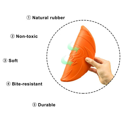 AeroFetch Bite-Resistant Dog Flying Disc