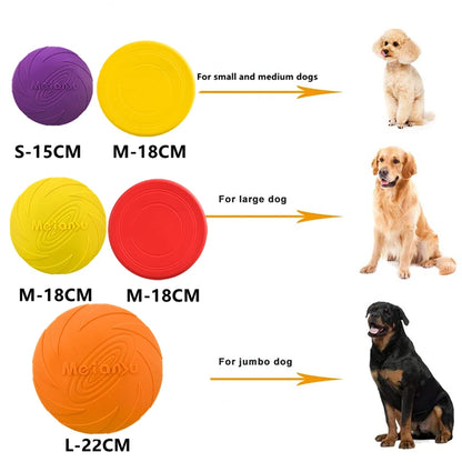 AeroFetch Bite-Resistant Dog Flying Disc