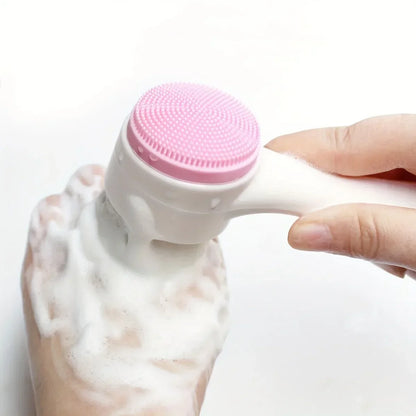 PawGlow Silicone Pet Paw Cleaner & Massage Brush