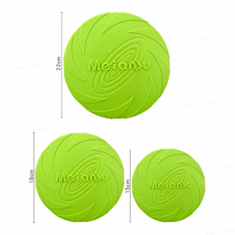 AeroFetch Bite-Resistant Dog Flying Disc
